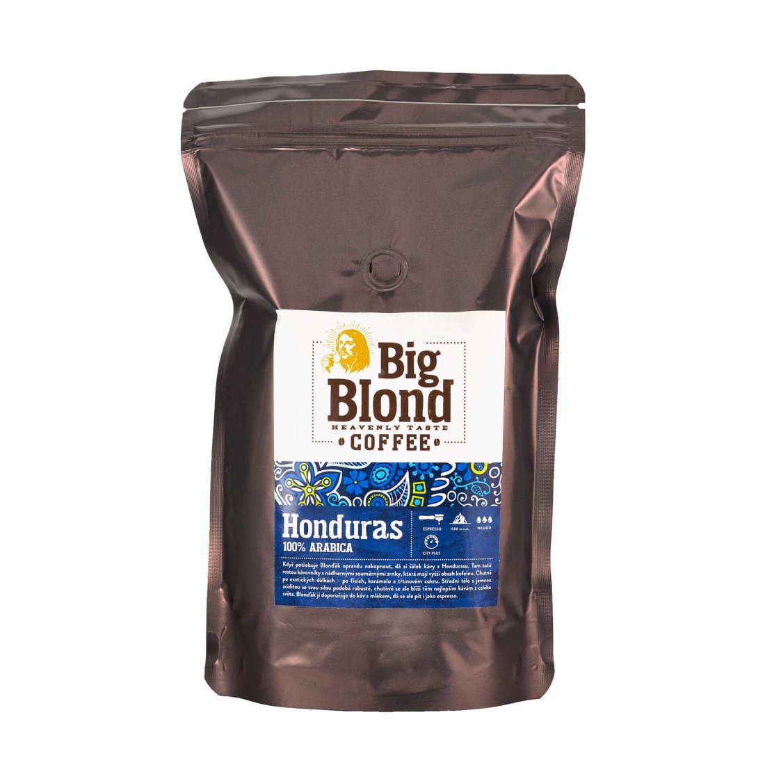 HONDURAS San Andres SHG EP 100% arabica BIG BLOND COFFEE 500 g