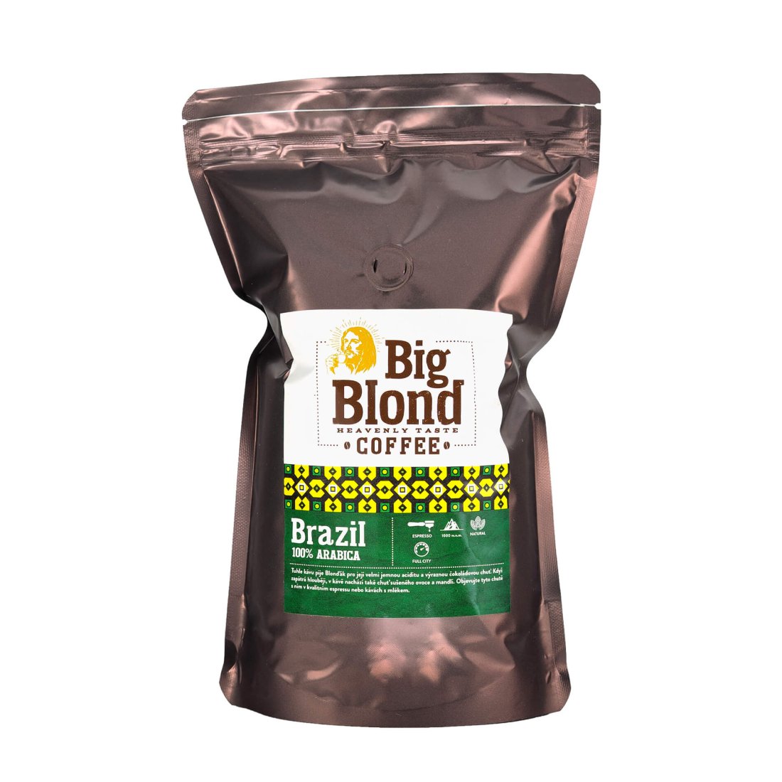 BRAZIL Estate Fazenda Bananal 100% arabica BIG BLOND COFFEE 500 g