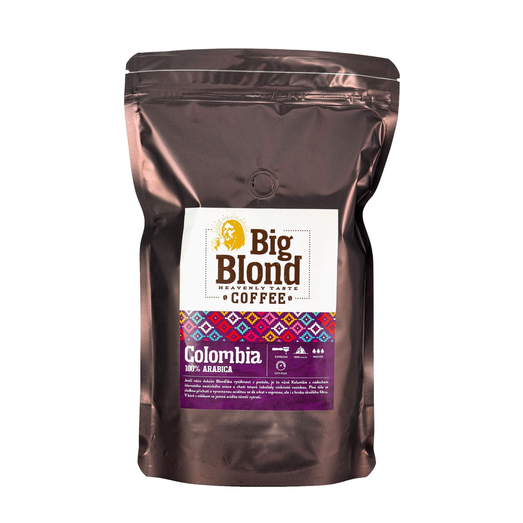COLOMBIA Supremo 100% arabica BIG BLOND COFFEE 500 g