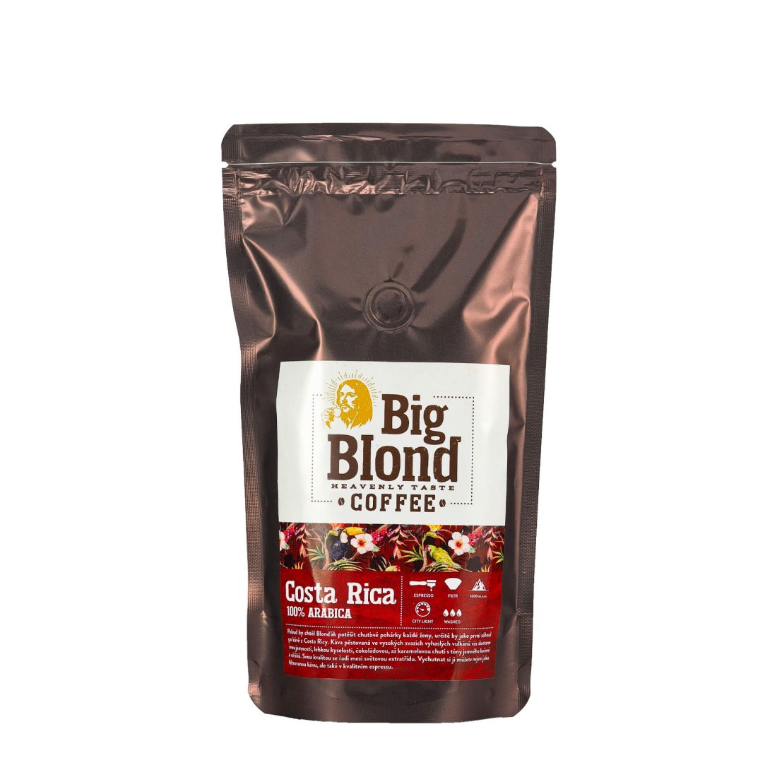 COSTA RICA Tarrazu San Rafael 100% arabica BIG BLOND COFFEE 250 g