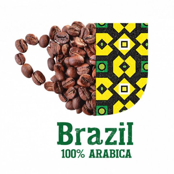 BRAZIL Estate Fazenda Bananal 100% arabica BIG BLOND COFFEE 250 g