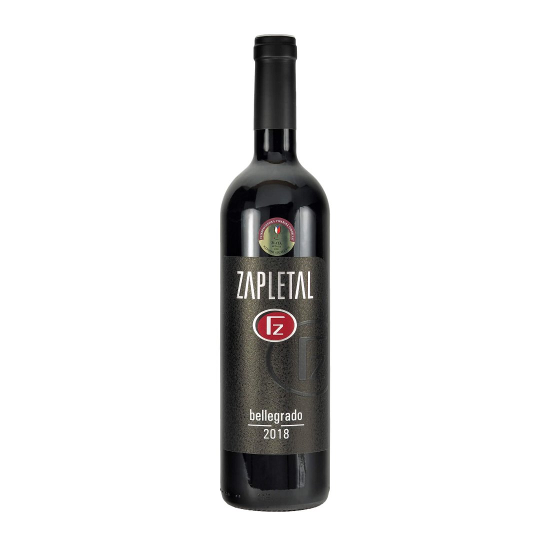 Bellegrado 2018 jakostní známkové víno ZAPLETAL suché š. 1844