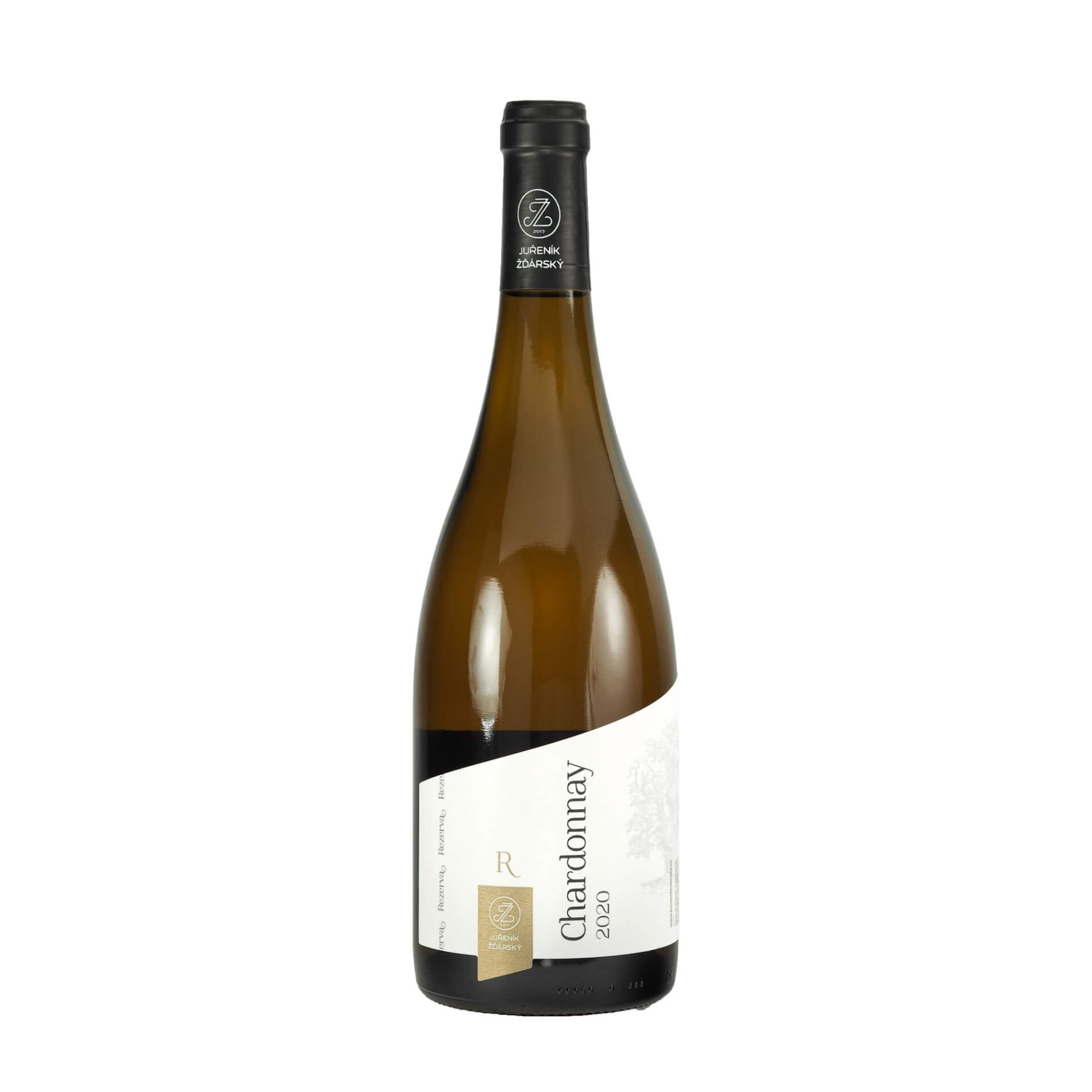 Chardonnay REZERVA 2020 moravské zemské víno JUŘENÍK & ŽĎÁRSKÝ "Nová hora" suché š. 20-07