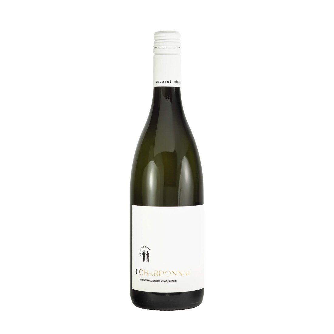 Chardonnay ODMĚRY 2021 moravské zemské víno NOVOTNÝ BÍLEK suché š. NB2105