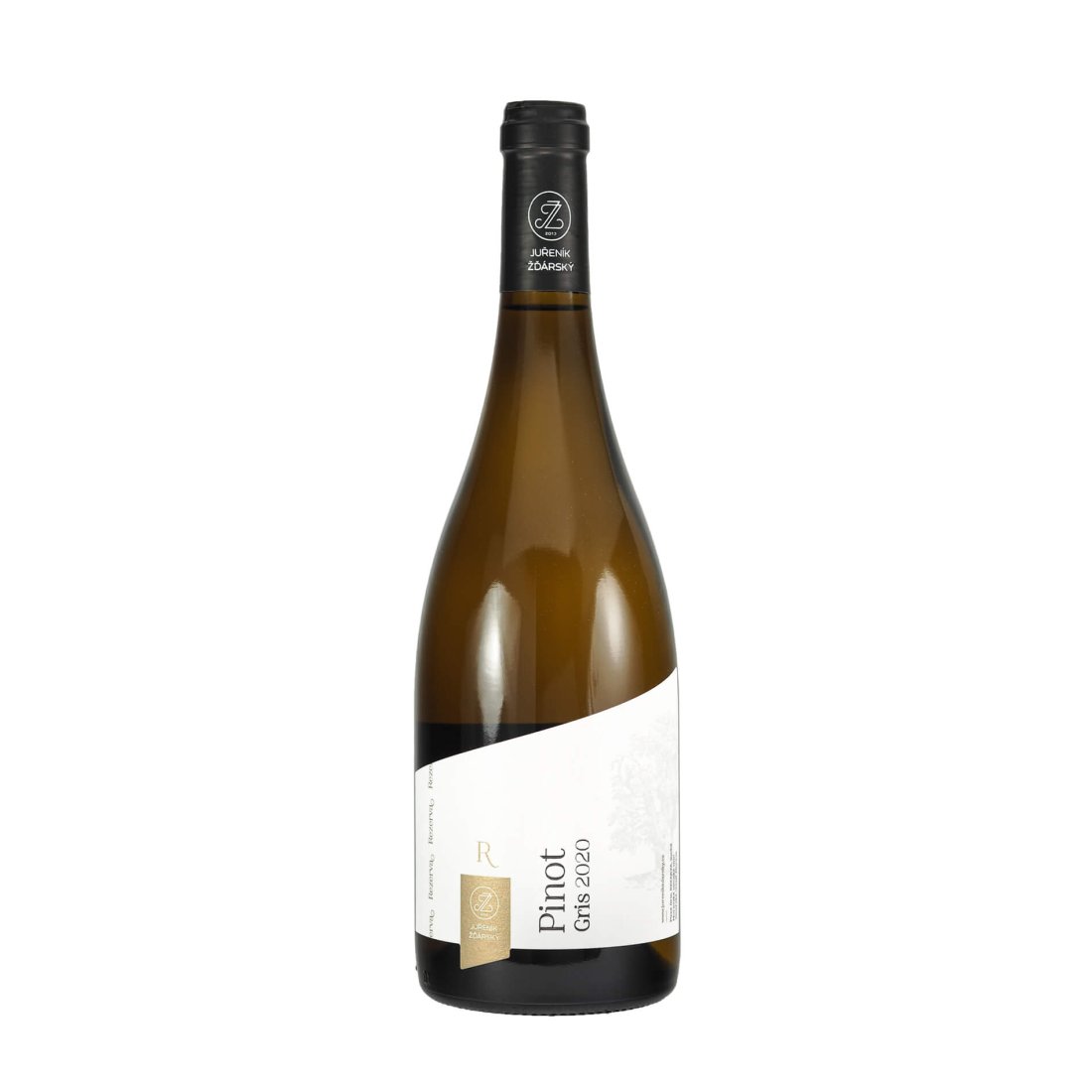 Pinot Gris REZERVA 2020 moravské zemské víno JUŘENÍK & ŽĎÁRSKÝ "Pod Belegrady" suché š. 20-09