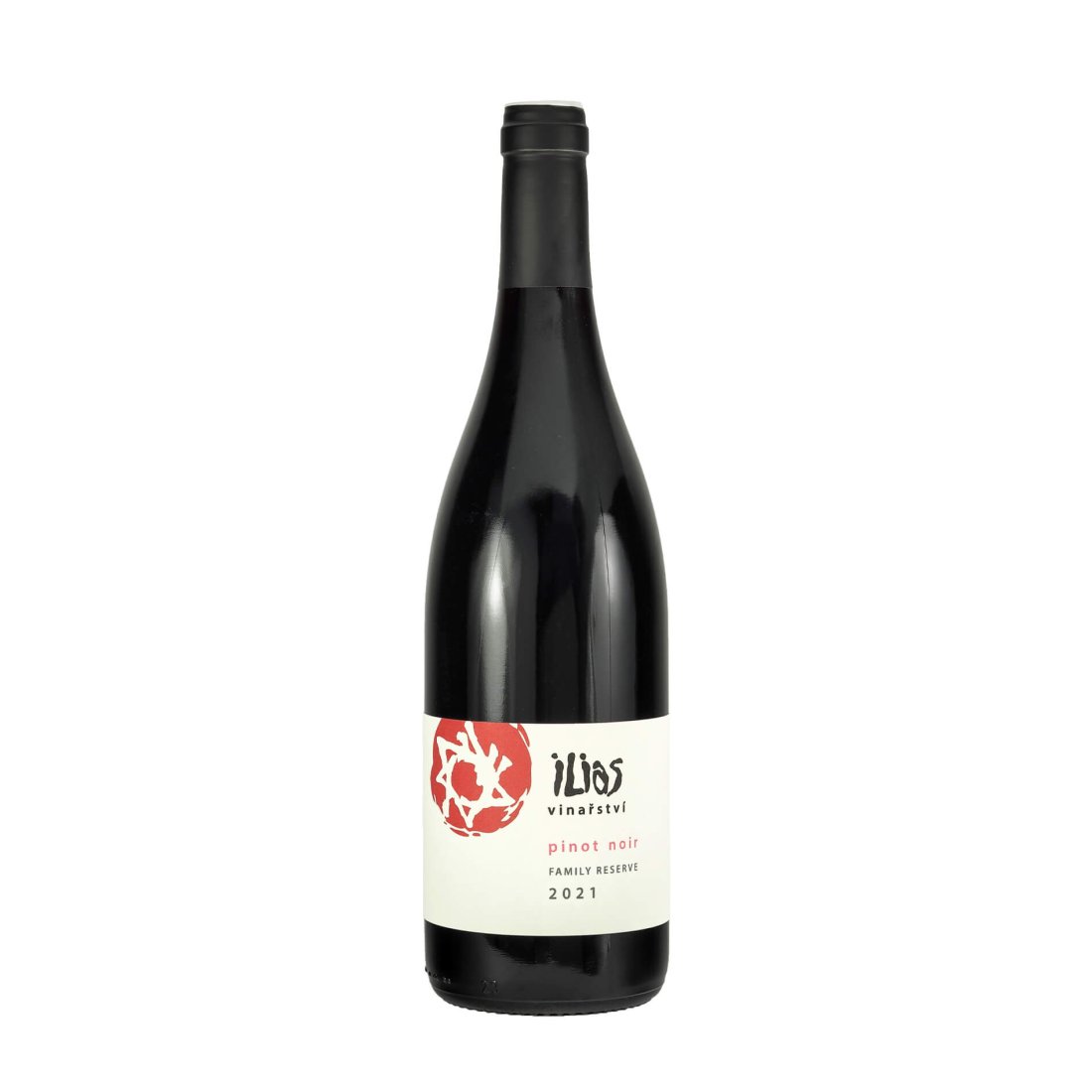 Pinot Noir SLUNNÝ VRCH 2021 FAMILY RESERVE pozdní sběr VINAŘSTVÍ ILIAS suché š. 0921