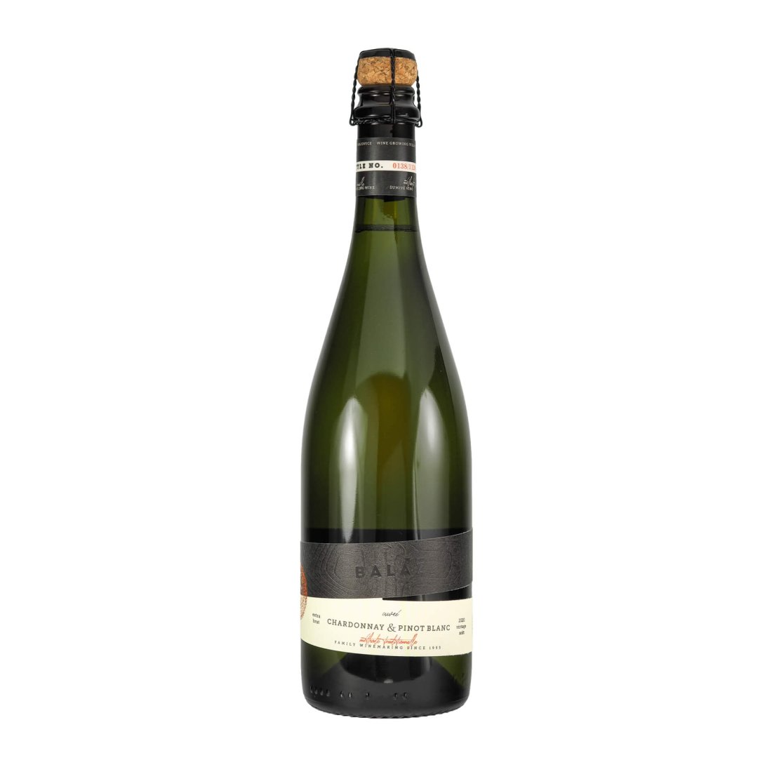 Sekt Chardonnay & Pinot Blanc 2020 Extra Brut BALÁŽ š. 34-20