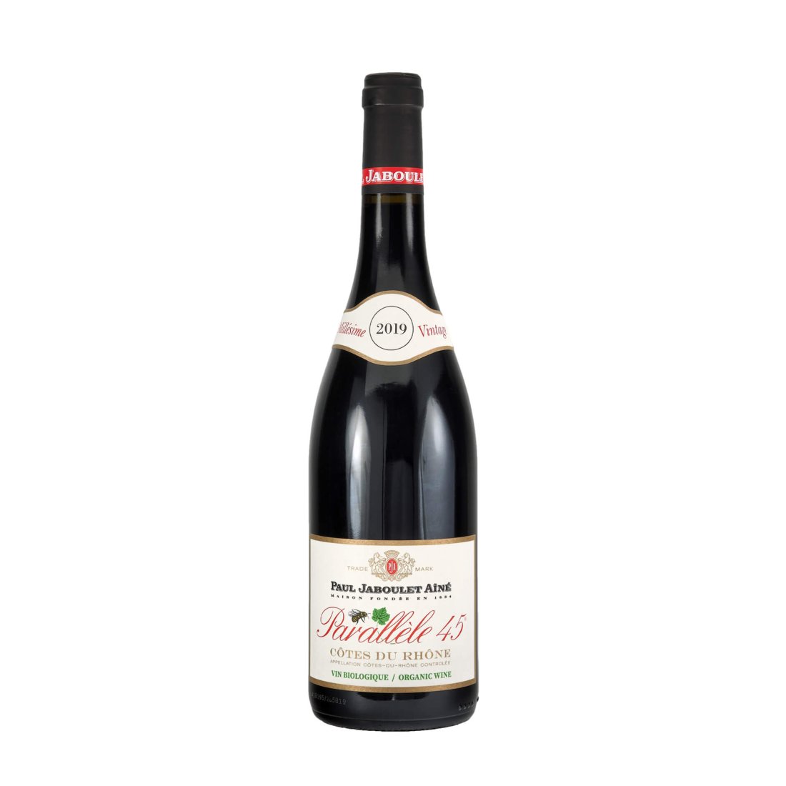 PARALLĖLE 45 rouge Côtes du Rhône AOC 2020 PAUL JABOULET AÎNÉ