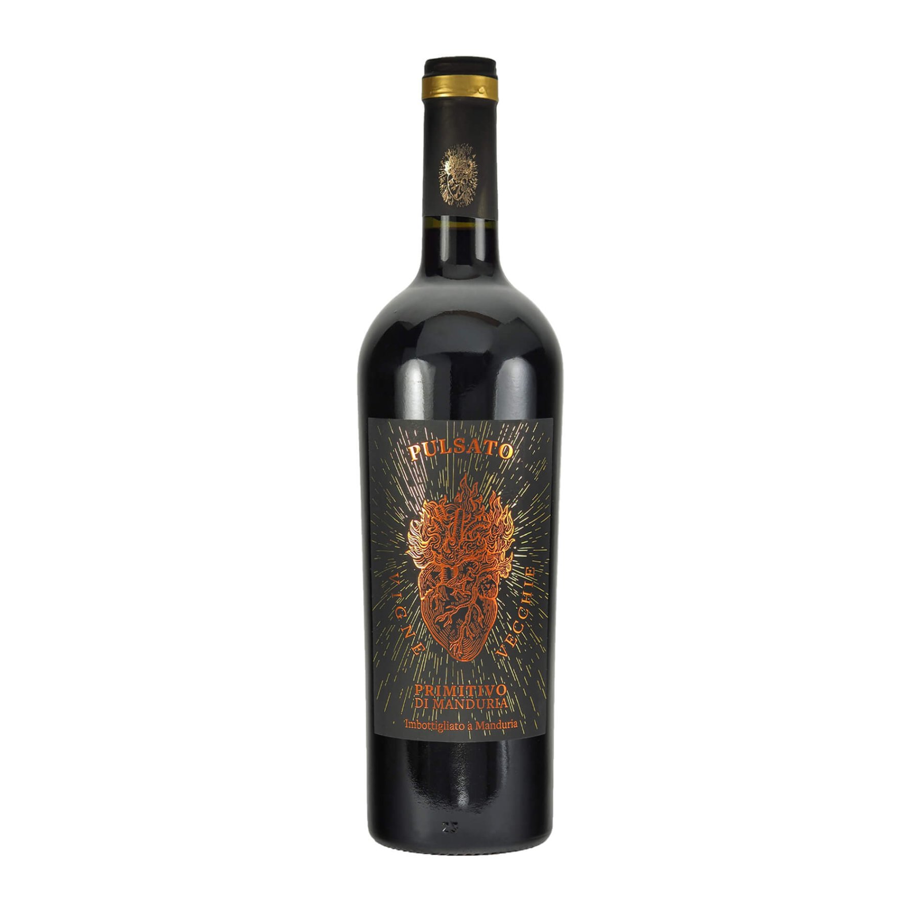 PULSATO Primitivo di Manduria DOC Vigne Vecchie Gold 2021 CANTOLIO