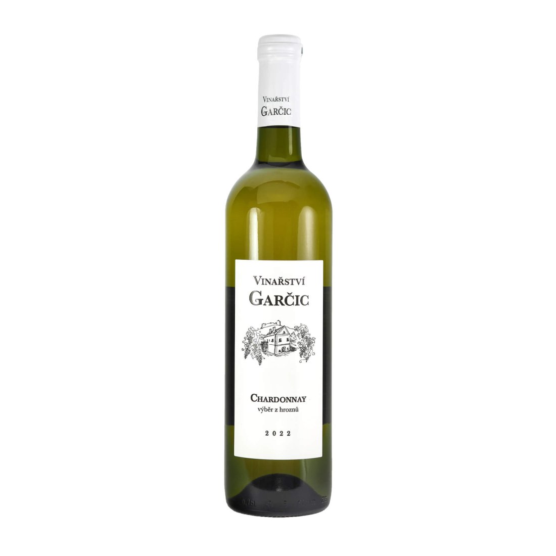 Chardonnay SLUNNÝ VRCH 2022 výběr z hroznů GARČIC suché š. 210