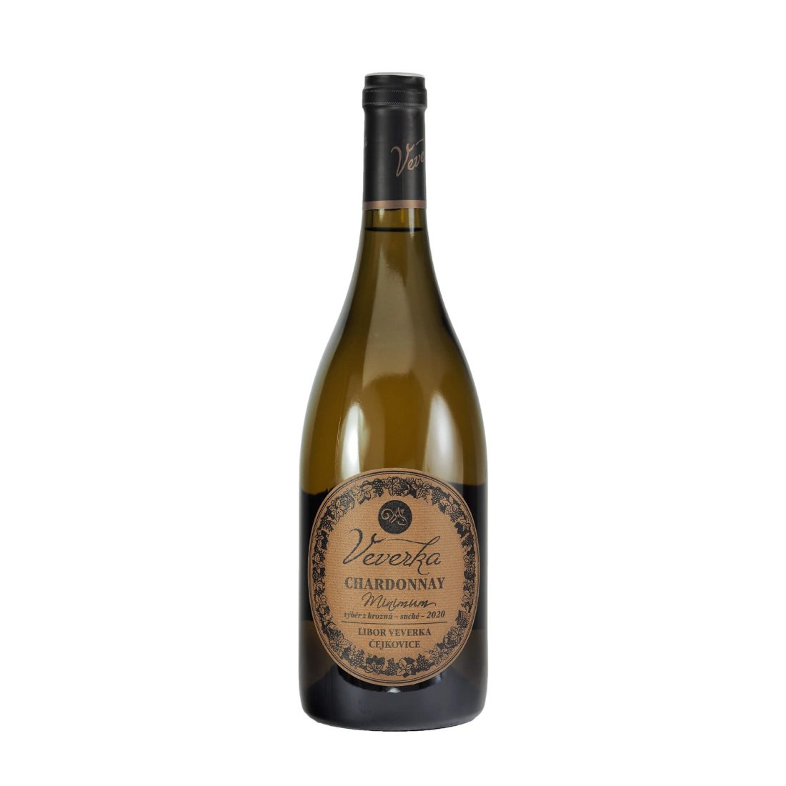 Chardonnay NOVOSÁDY 2020 MINIMUM výběr z hroznů LIBOR VEVERKA suché š. 11/2020