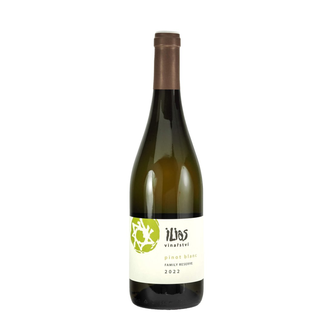 Pinot Blanc SLUNNÝ VRCH 2022 FAMILY RESERVE pozdní sběr VINAŘSTVÍ ILIAS suché š. 1622