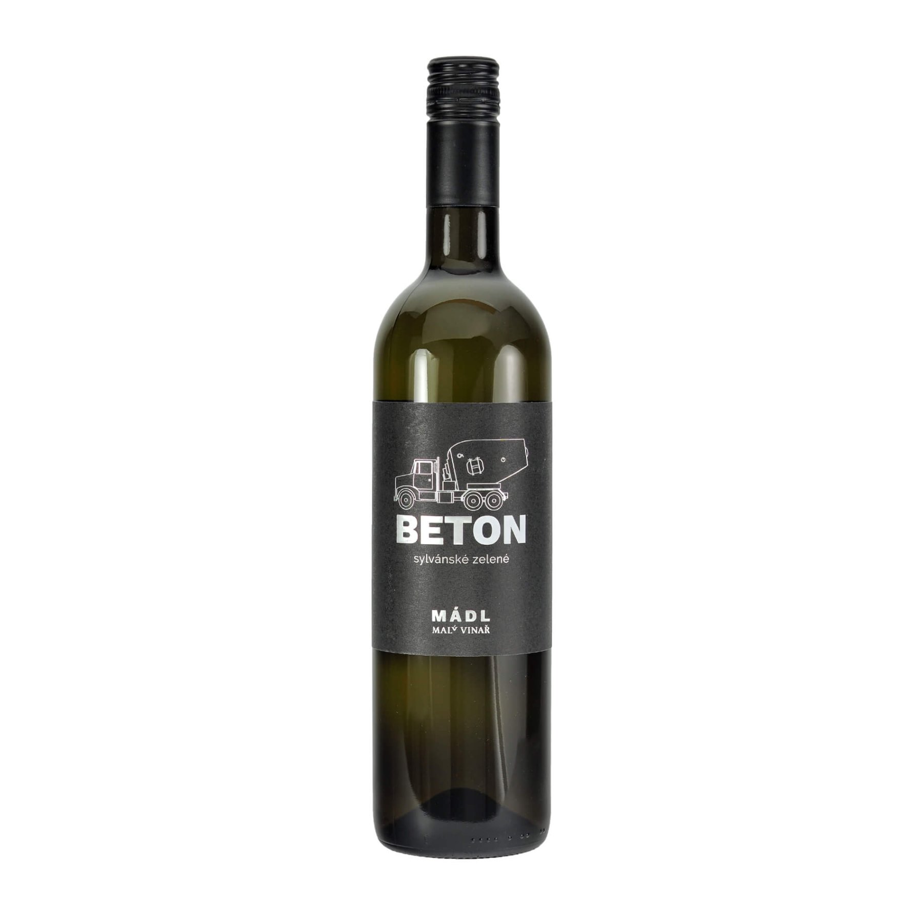 Sylvánské zelené 2021 BETON moravské zemské víno MÁDL suché š. 2185