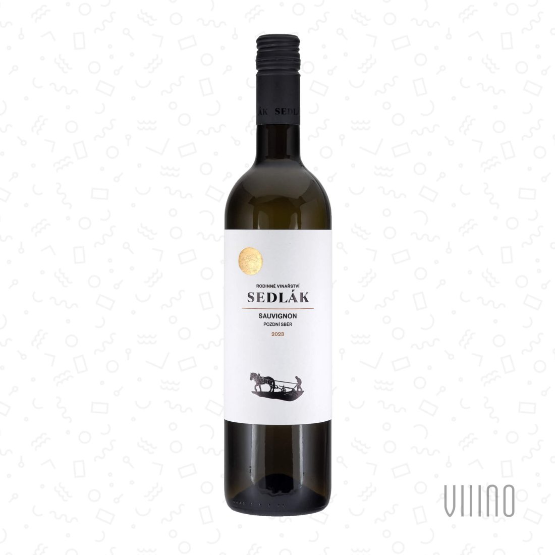 Sauvignon 2023 pozdní sběr SEDLÁK "Nová hora" suché š. 105/23