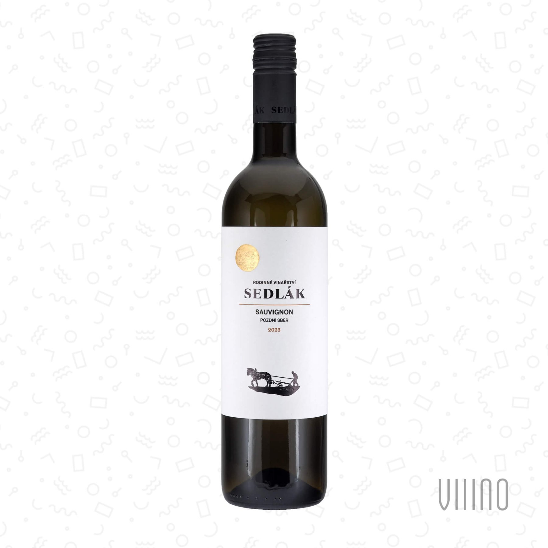 Sauvignon 2023 pozdní sběr SEDLÁK "Nová hora" suché š. 105/23
