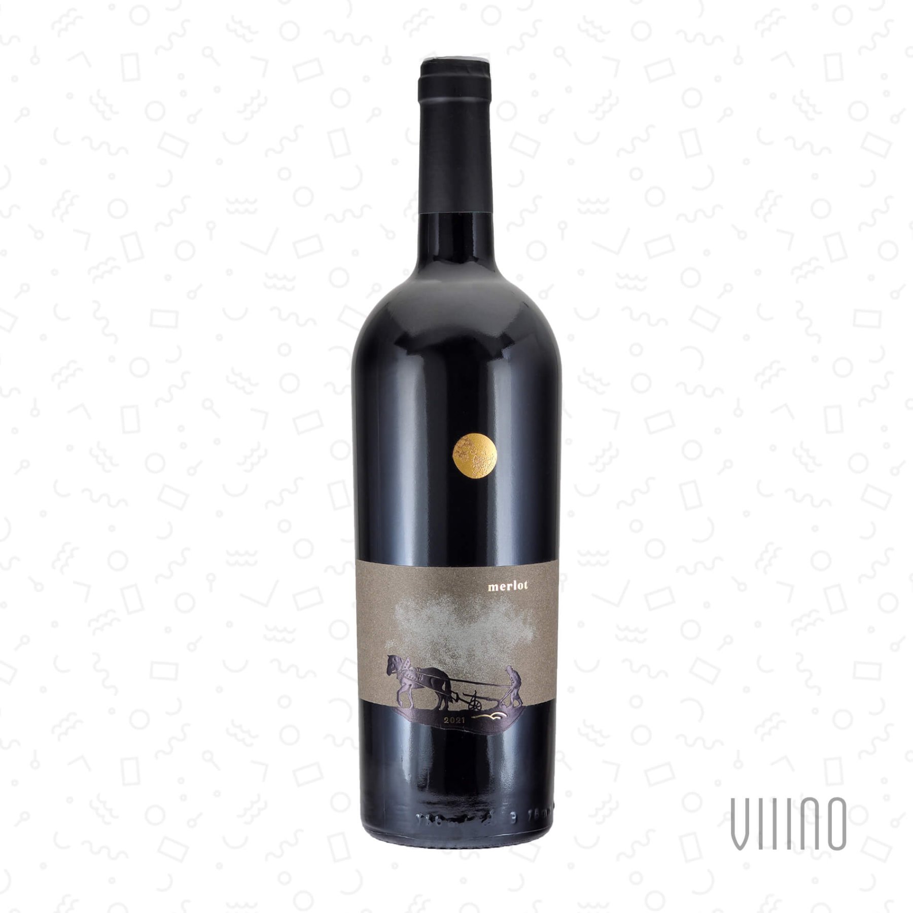 Merlot PŘEDNÍ HORA 2021 ICONE moravské zemské víno SEDLÁK suché š. 14/21