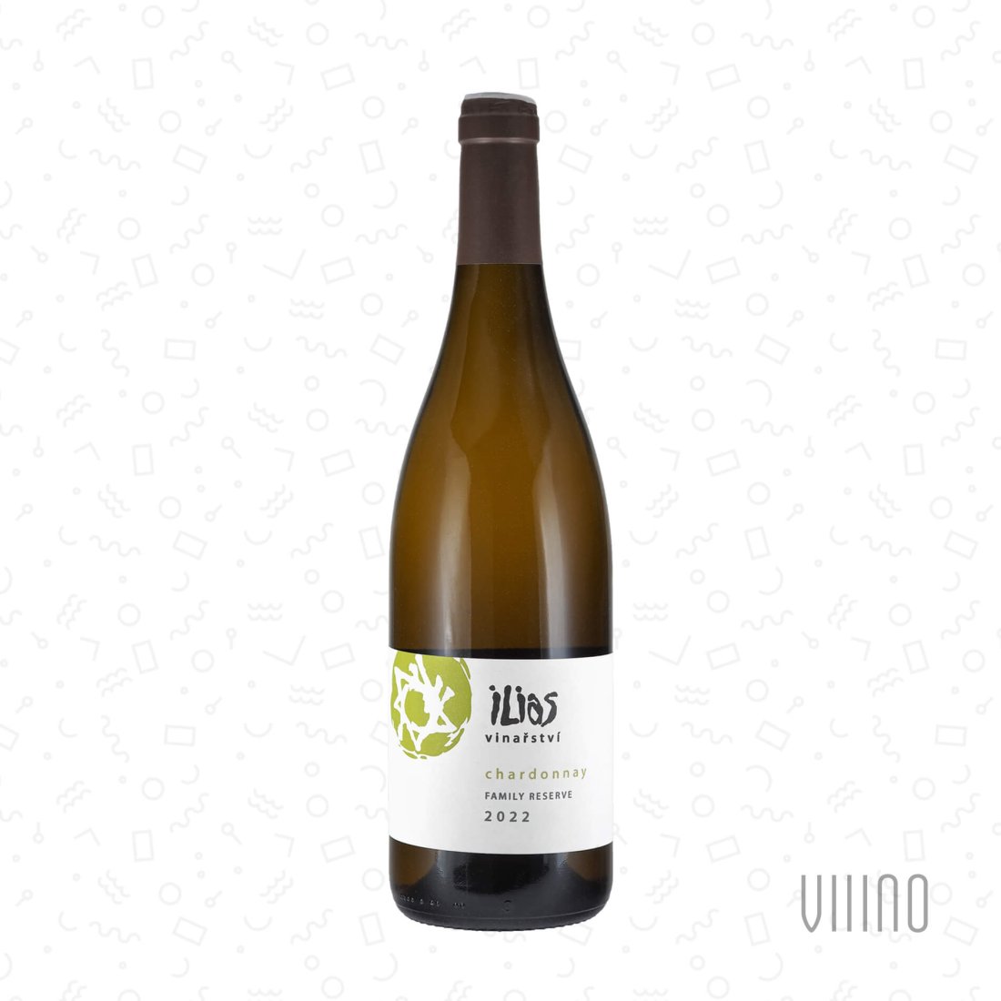Chardonnay SLUNNÝ VRCH 2022 FAMILY RESERVE pozdní sběr VINAŘSTVÍ ILIAS suché š. 1522