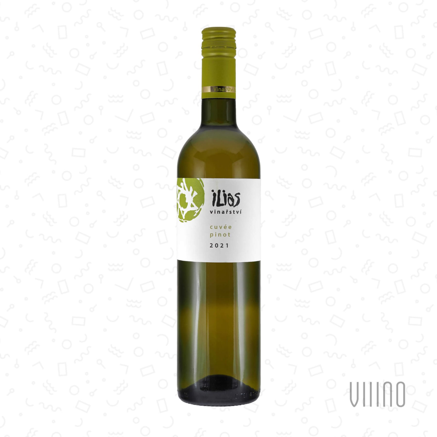 Cuvée Pinot SLUNNÝ VRCH 2021 pozdní sběr VINAŘSTVÍ ILIAS suché š. 0521