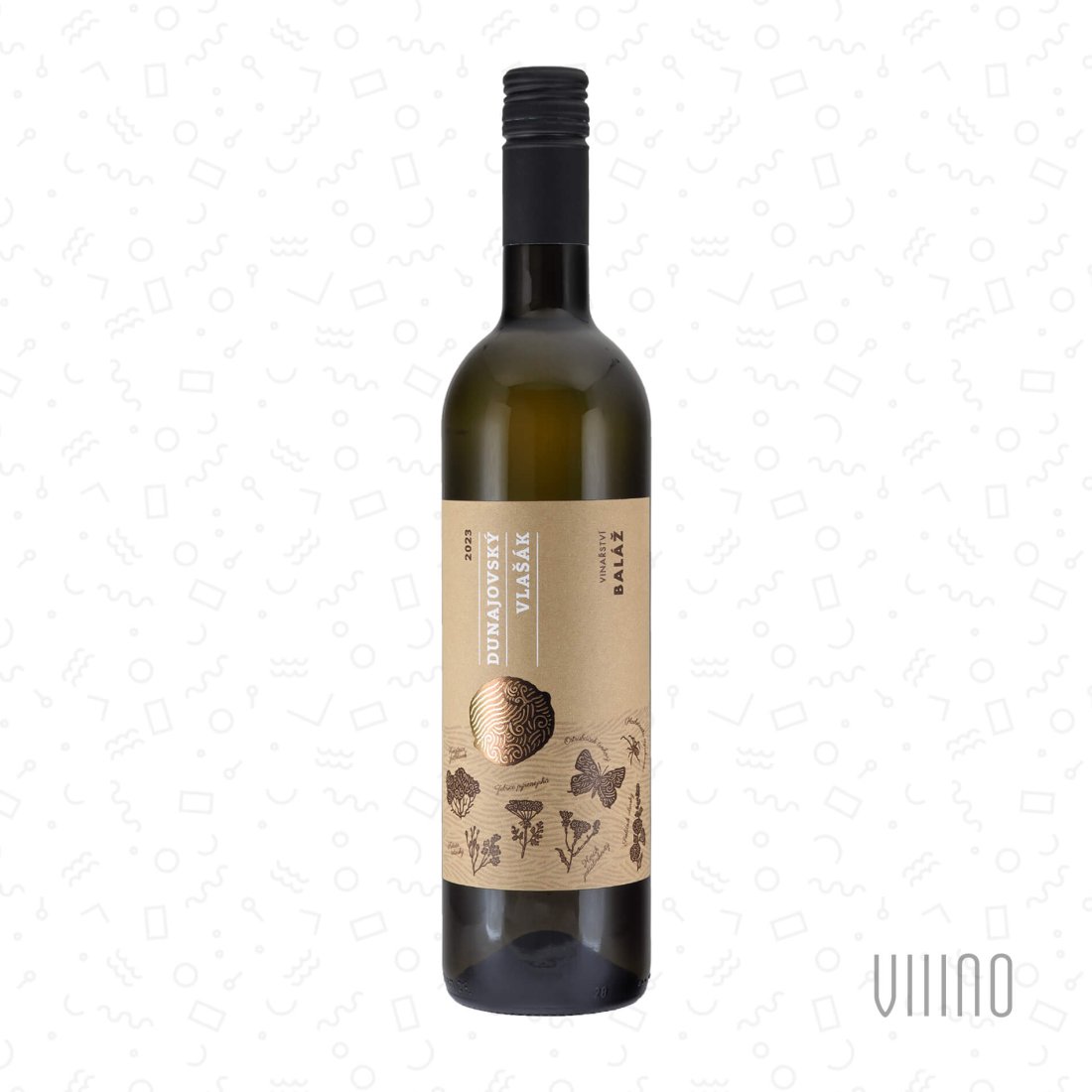 Ryzlink vlašský DUNAJOVSKÝ VLAŠÁK Zimní vrch & Plotny 2023 pozdní sběr BALÁŽ suché š. 42-23
