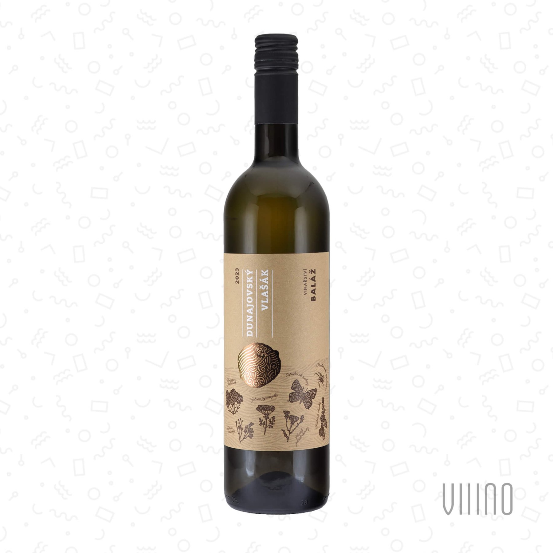 Ryzlink vlašský DUNAJOVSKÝ VLAŠÁK Zimní vrch & Plotny 2023 pozdní sběr BALÁŽ suché š. 42-23