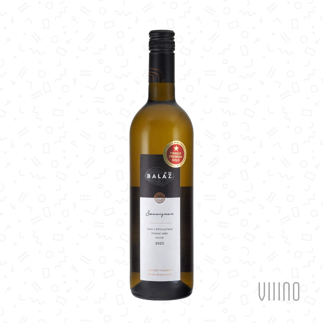 Sauvignon 2023 pozdní sběr BALÁŽ "Zimní vrch" suché š. 19-23