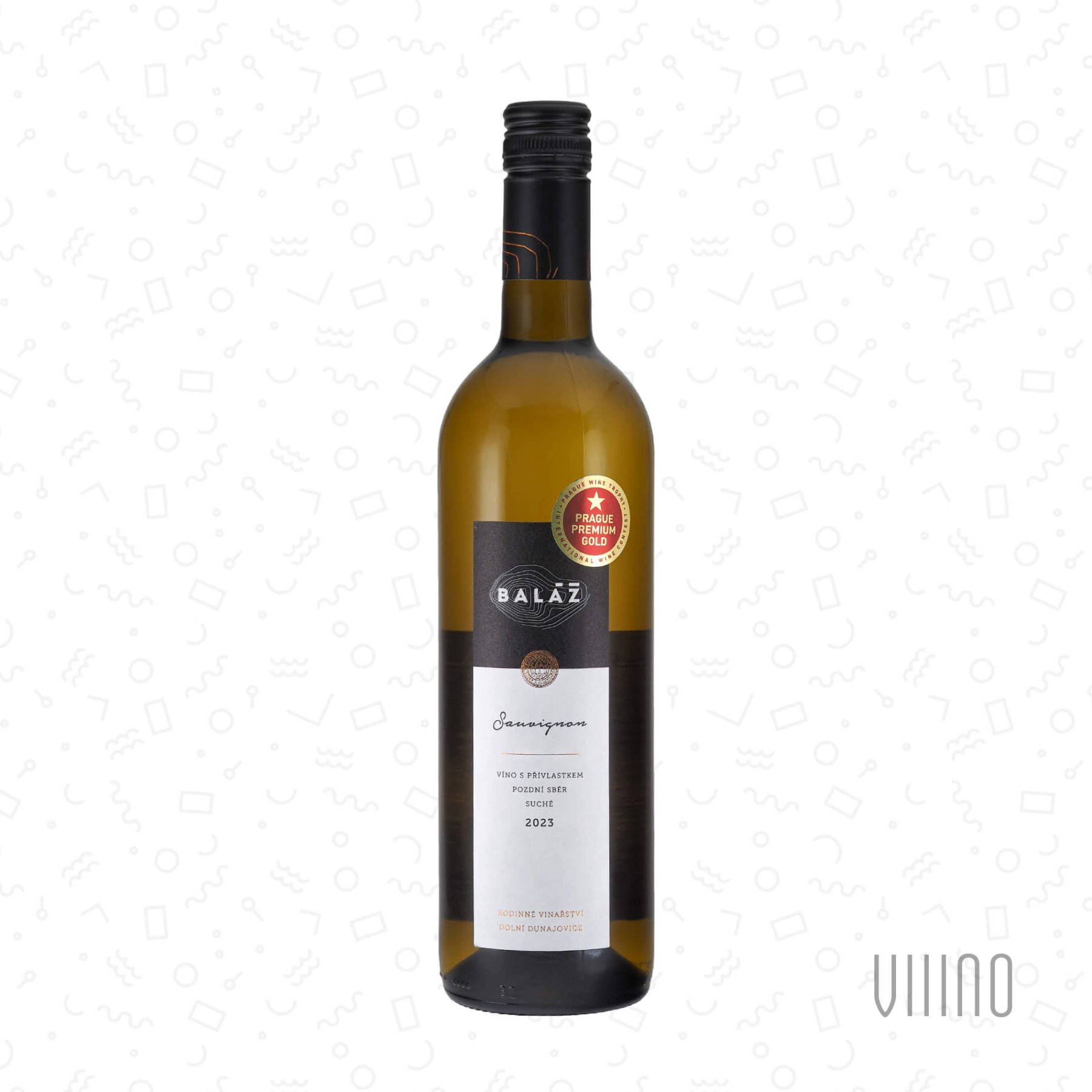 Sauvignon 2023 pozdní sběr BALÁŽ "Zimní vrch" suché š. 19-23