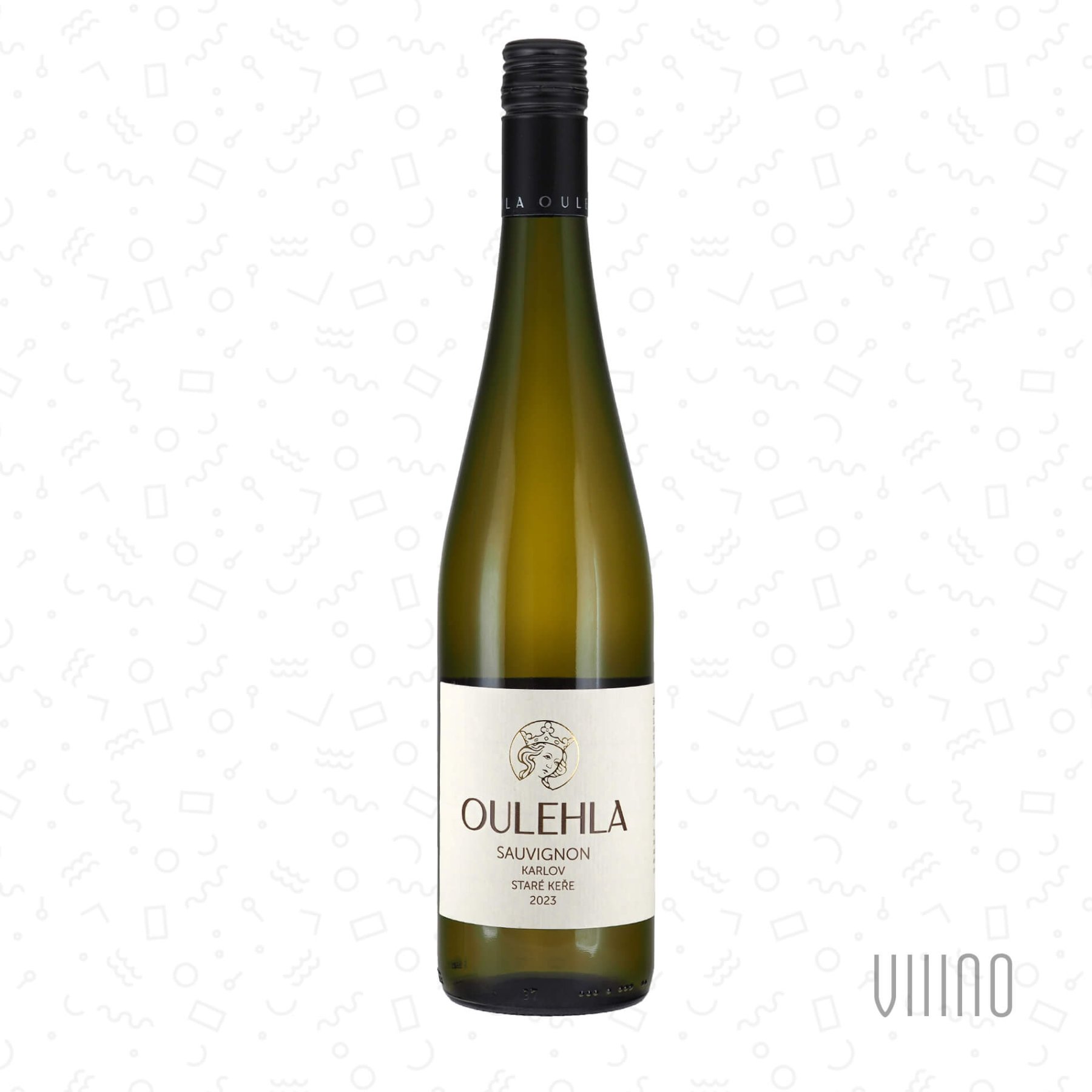 Sauvignon KARLOV staré keře 2023 pozdní sběr VINAŘSTVÍ OULEHLA suché š. 2346