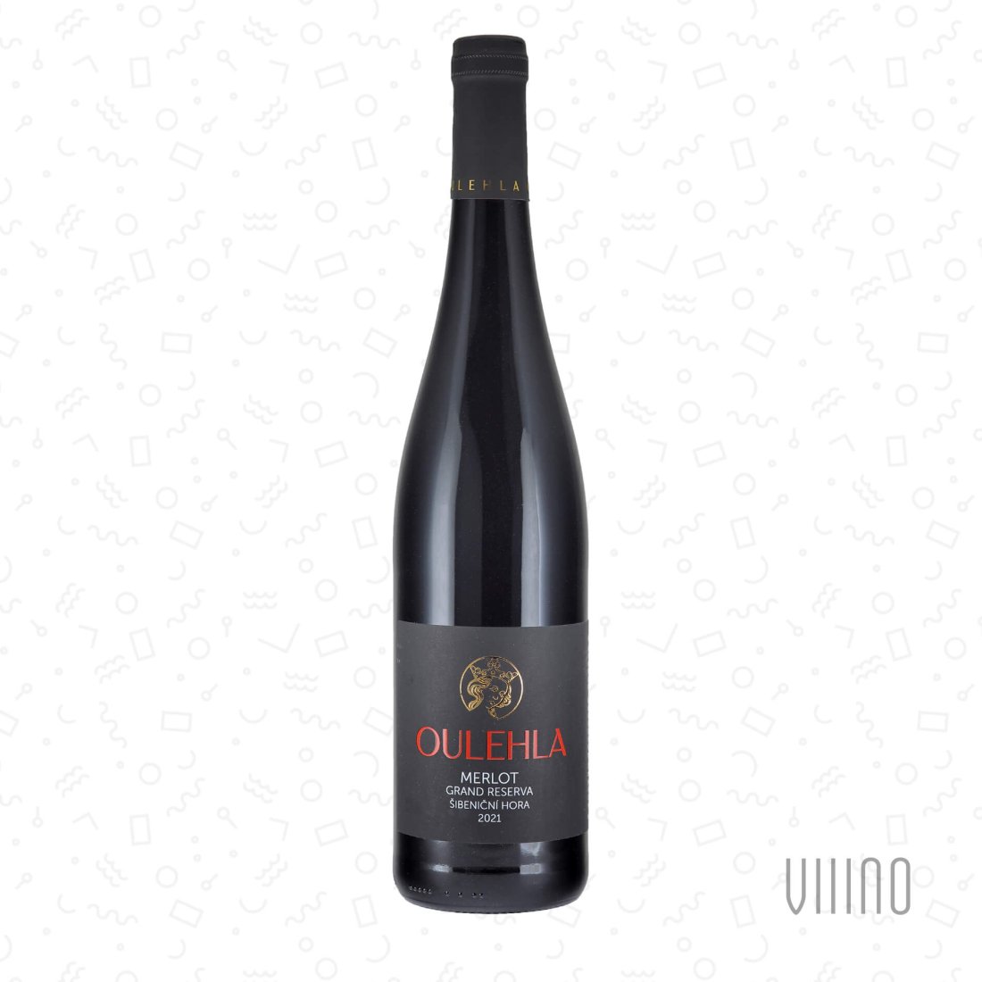 Merlot Grand Reserva ŠIBENIČNÍ HORA 2021 výběr z hroznů VINAŘSTVÍ OULEHLA suché š. 2158