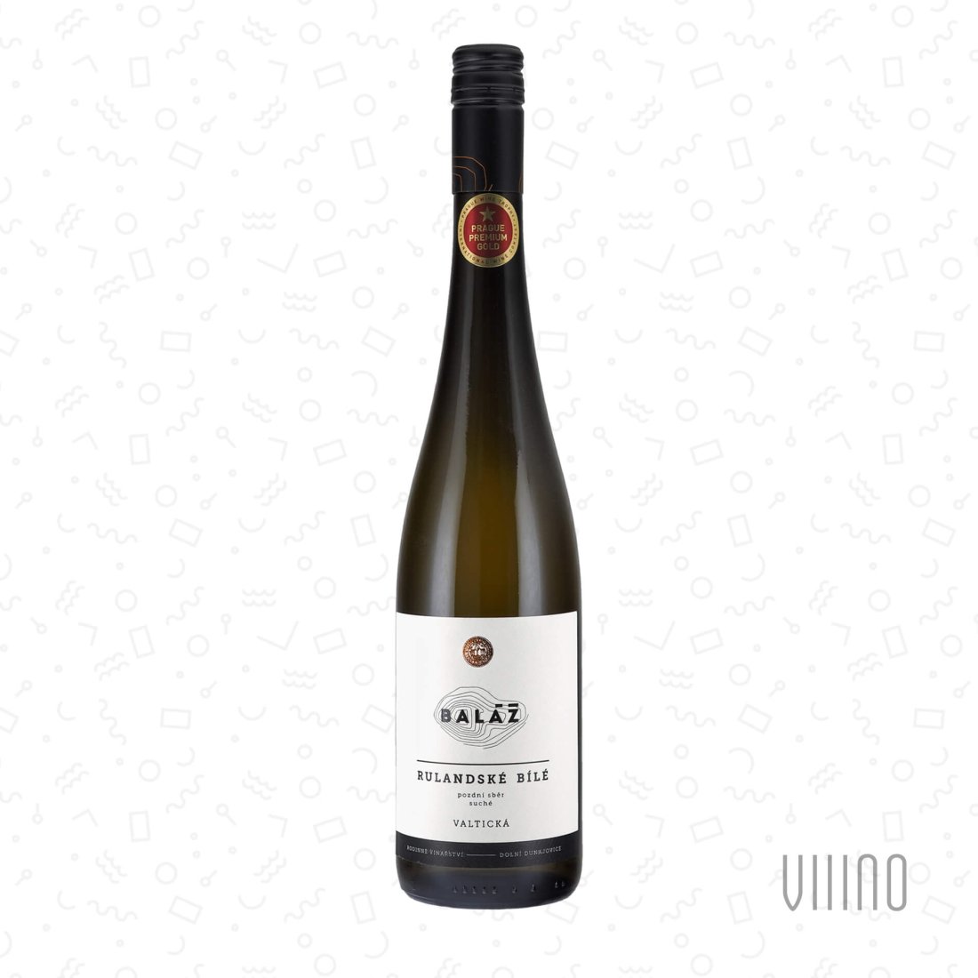 Rulandské bílé VALTICKÁ 2021 pozdní sběr BALÁŽ suché š. 6-21