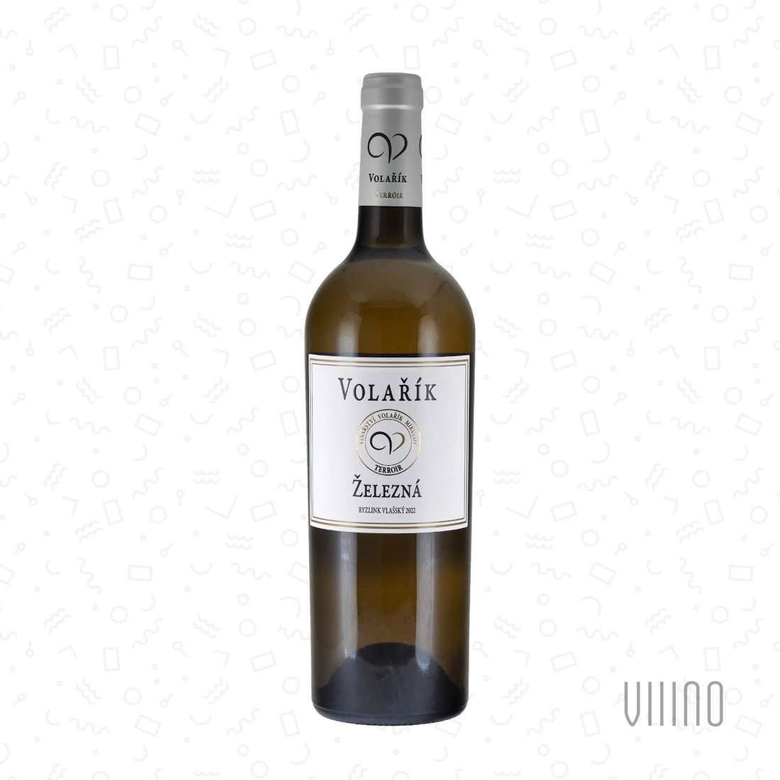 Ryzlink vlašský ŽELEZNÁ 2022 pozdní sběr VOLAŘÍK Terroir suché š. 2245