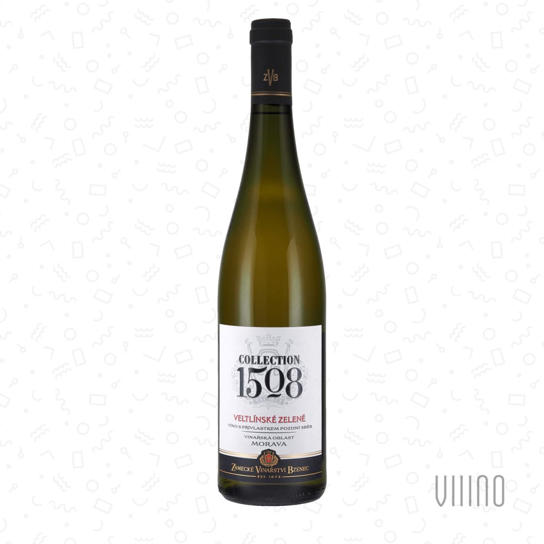 Veltlínské zelené 2023 "Collection 1508" pozdní sběr ZÁMECKÉ VINAŘSTVÍ BZENEC "Slíny" suché š. 3044