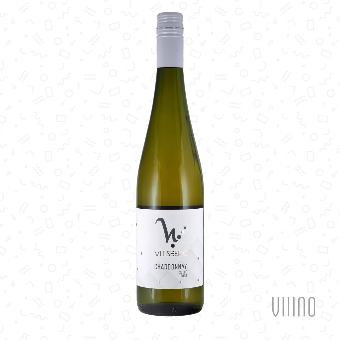 Chardonnay 2020 moravské zemské víno VITISBERG "Odměry" suché š. 2009
