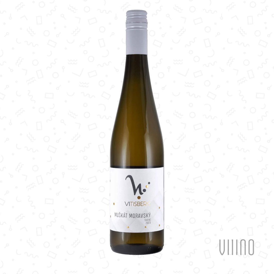 Muškát moravský 2023 moravské zemské víno VITISBERG suché š. 2301