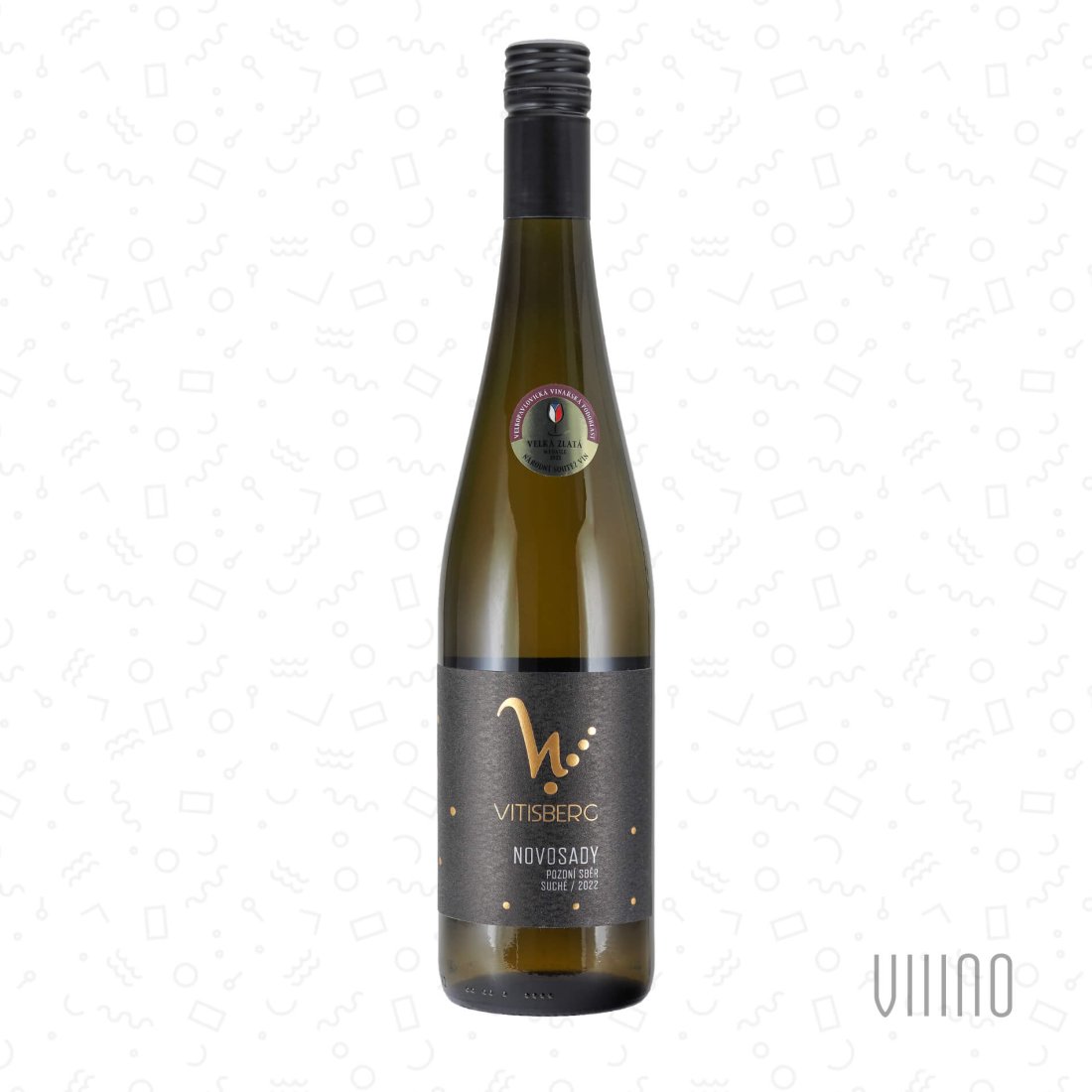 Veltlínské zelené NOVOSÁDY 2022 pozdní sběr VITISBERG suché š. 2206