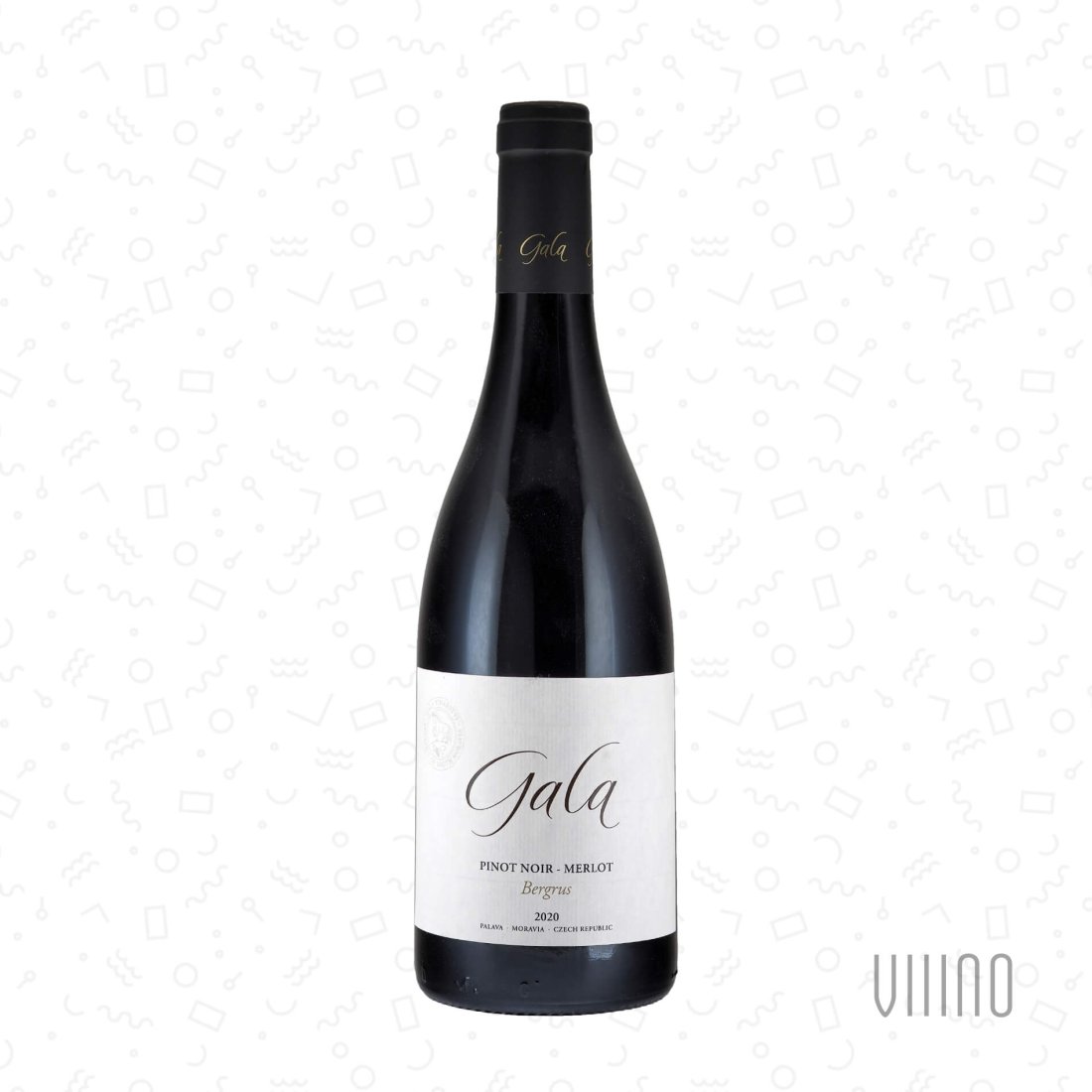 Pinot Noir – Merlot BERGRUS 2020 výběr z hroznů GALA suché š. PMB420