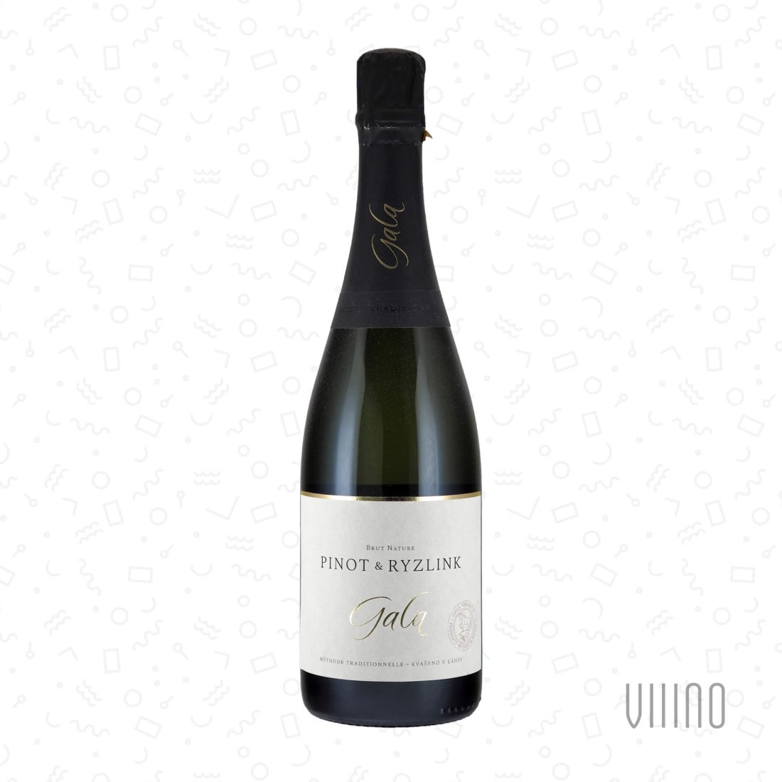 Sekt Pinot & Ryzlink 2021 Brut Nature GALA š. SRP219