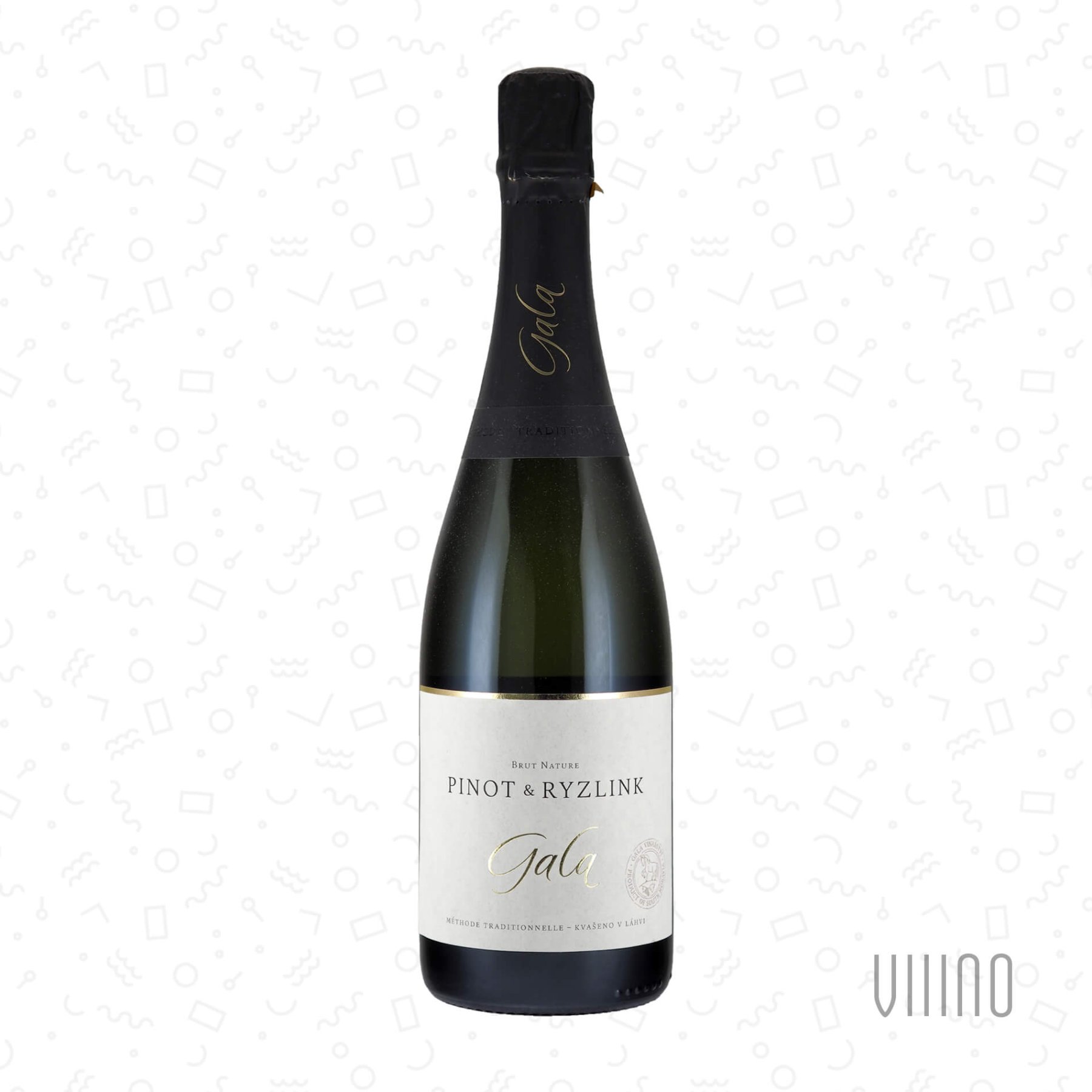 Sekt Pinot & Ryzlink 2021 Brut Nature GALA š. SRP219