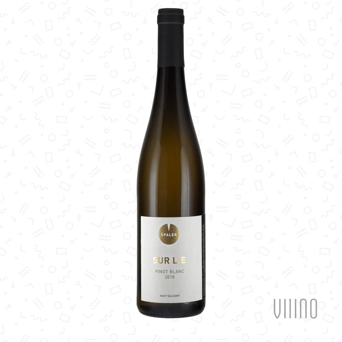 Pinot Blanc SUR LIE 2018 pozdní sběr ŠPALEK "Kraví hora" suché š. 718
