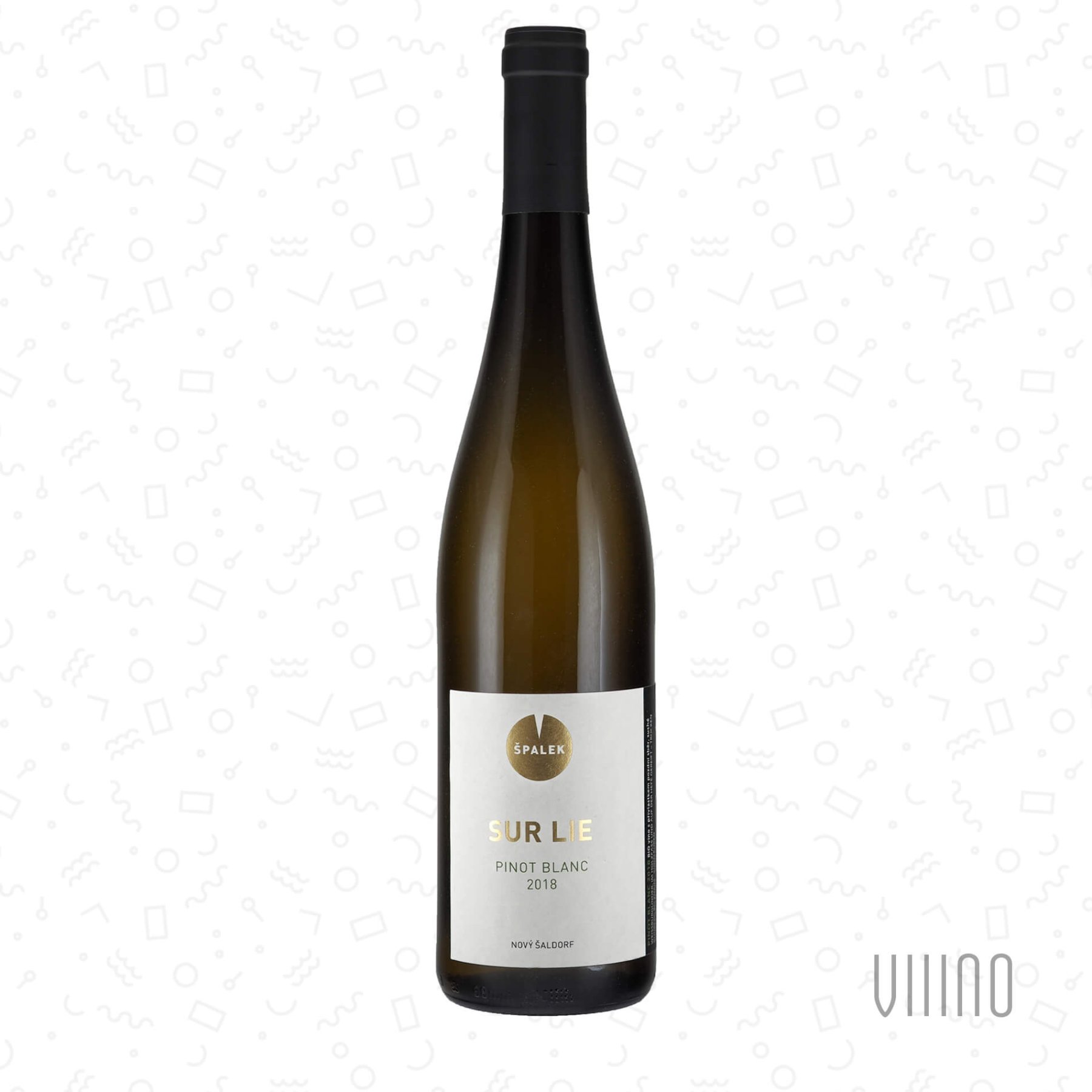 Pinot Blanc KRAVÍ HORA 2018 SUR LIE pozdní sběr ŠPALEK suché š. 718