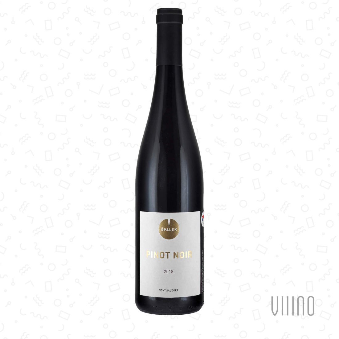 Pinot Noir KRAVÍ HORA 2018 pozdní sběr ŠPALEK suché š. 2818