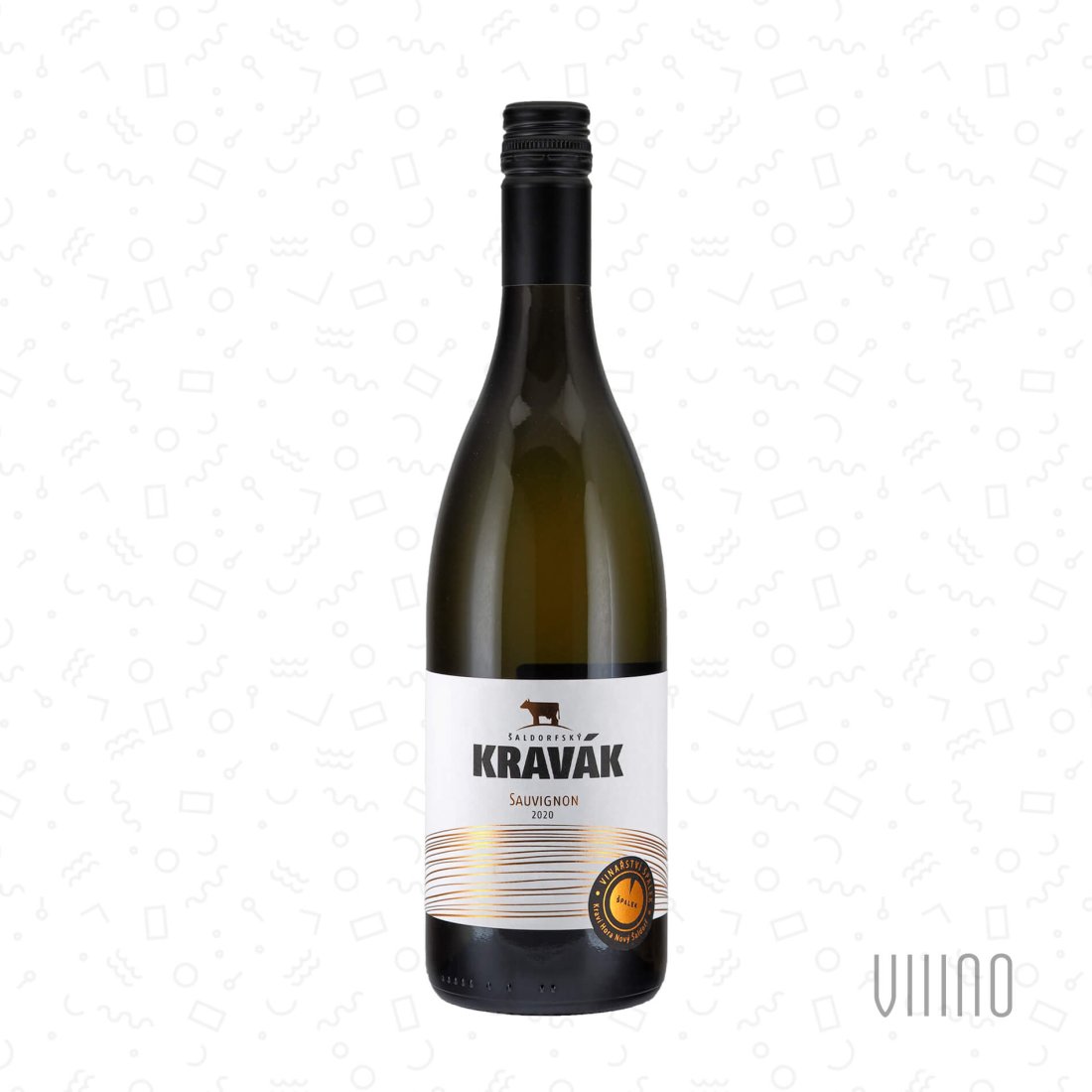 Sauvignon ŠALDORFSKÝ KRAVÁK 2020 pozdní sběr ŠPALEK "Kraví hora" suché š. 3220