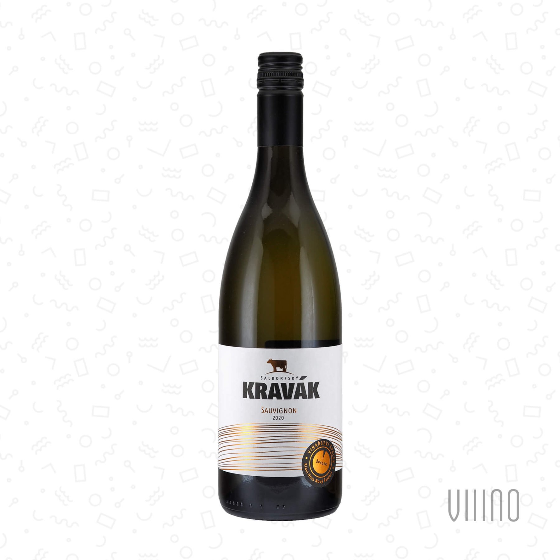 Sauvignon ŠALDORFSKÝ KRAVÁK 2020 pozdní sběr ŠPALEK "Kraví hora" suché š. 3220