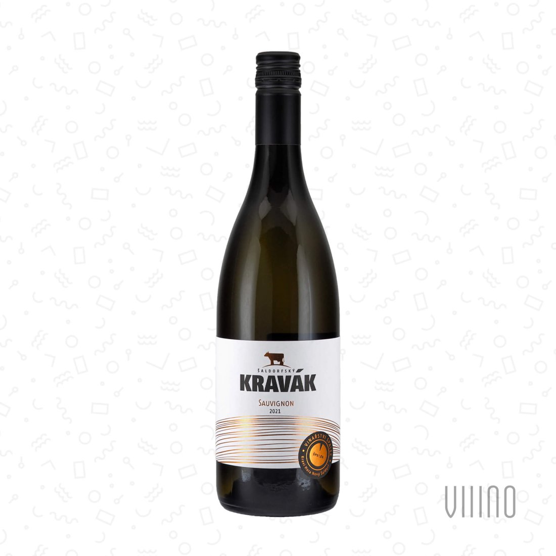 Sauvignon ŠALDORFSKÝ KRAVÁK 2021 pozdní sběr ŠPALEK "Kraví hora" suché š. 3221