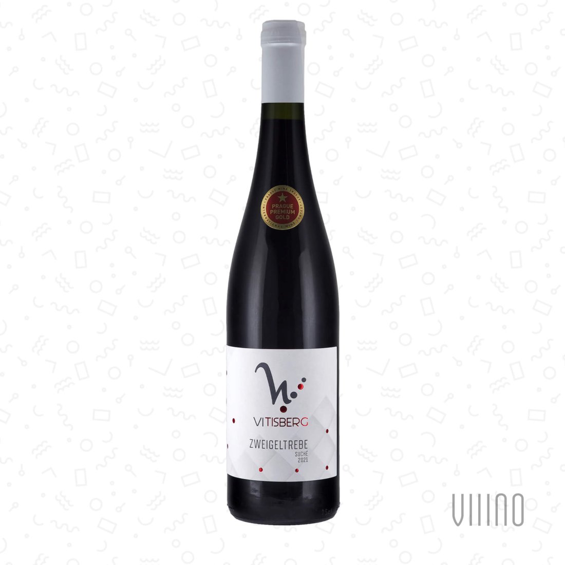 Zweigeltrebe 2021 moravské zemské víno VITISBERG "Niva hrbatá" suché š. 2132