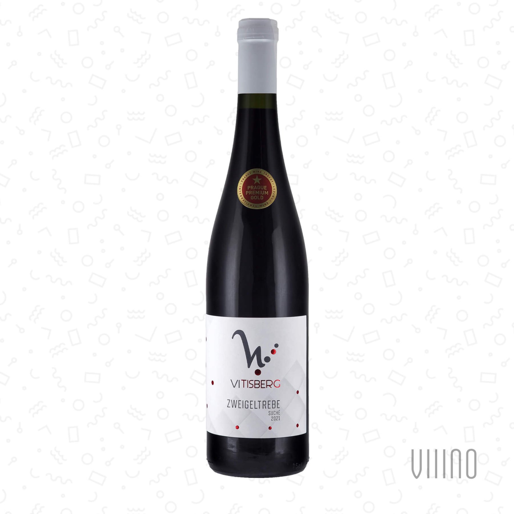 Zweigeltrebe 2021 moravské zemské víno VITISBERG "Niva hrbatá" suché š. 2132