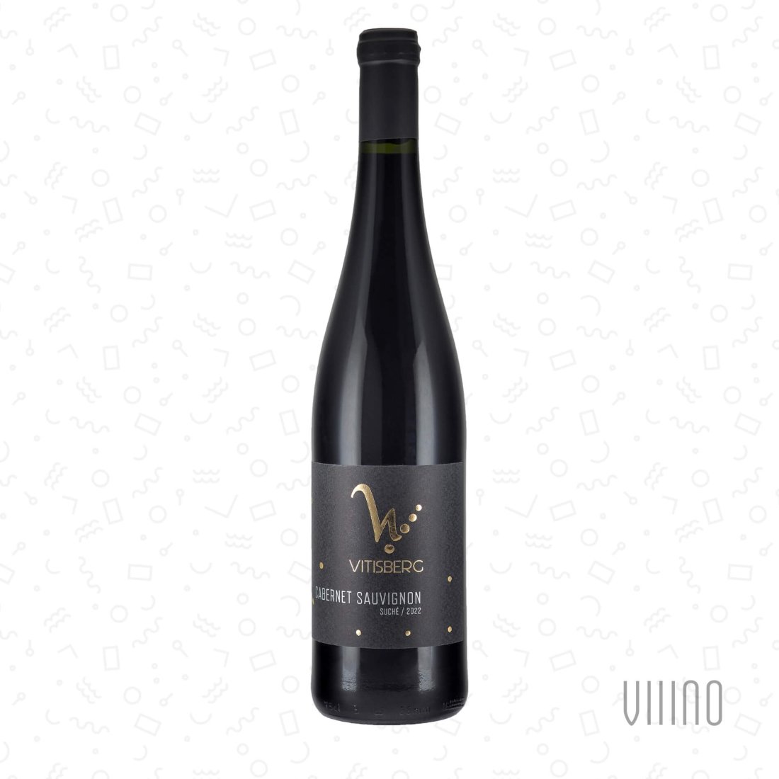 Cabernet Sauvignon NIVA HRBATÁ 2022 moravské zemské víno VITISBERG suché š. 2226