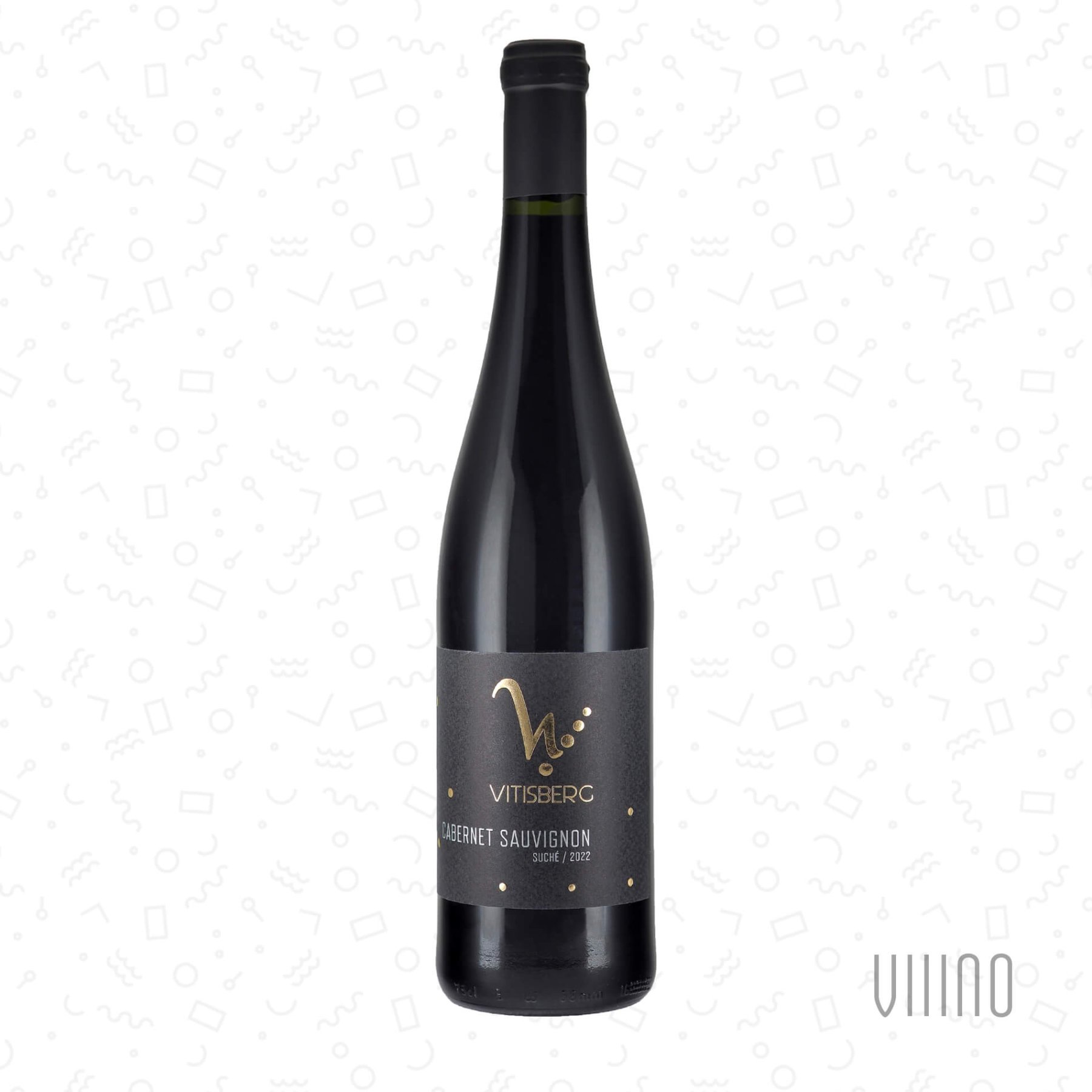 Cabernet Sauvignon NIVA HRBATÁ 2022 moravské zemské víno VITISBERG suché š. 2226