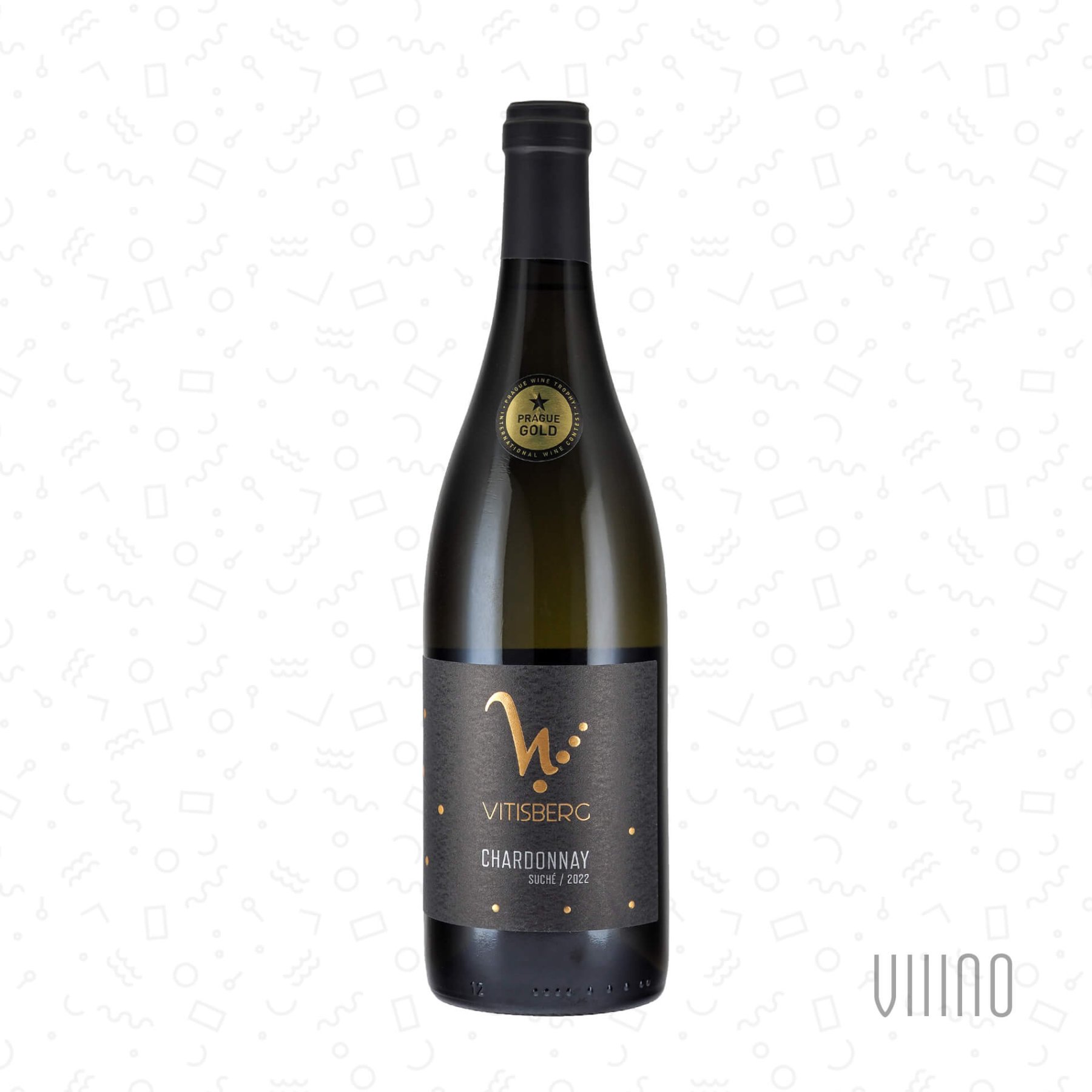 Chardonnay ODMĚRY 2022 moravské zemské víno VITISBERG suché š. 2219