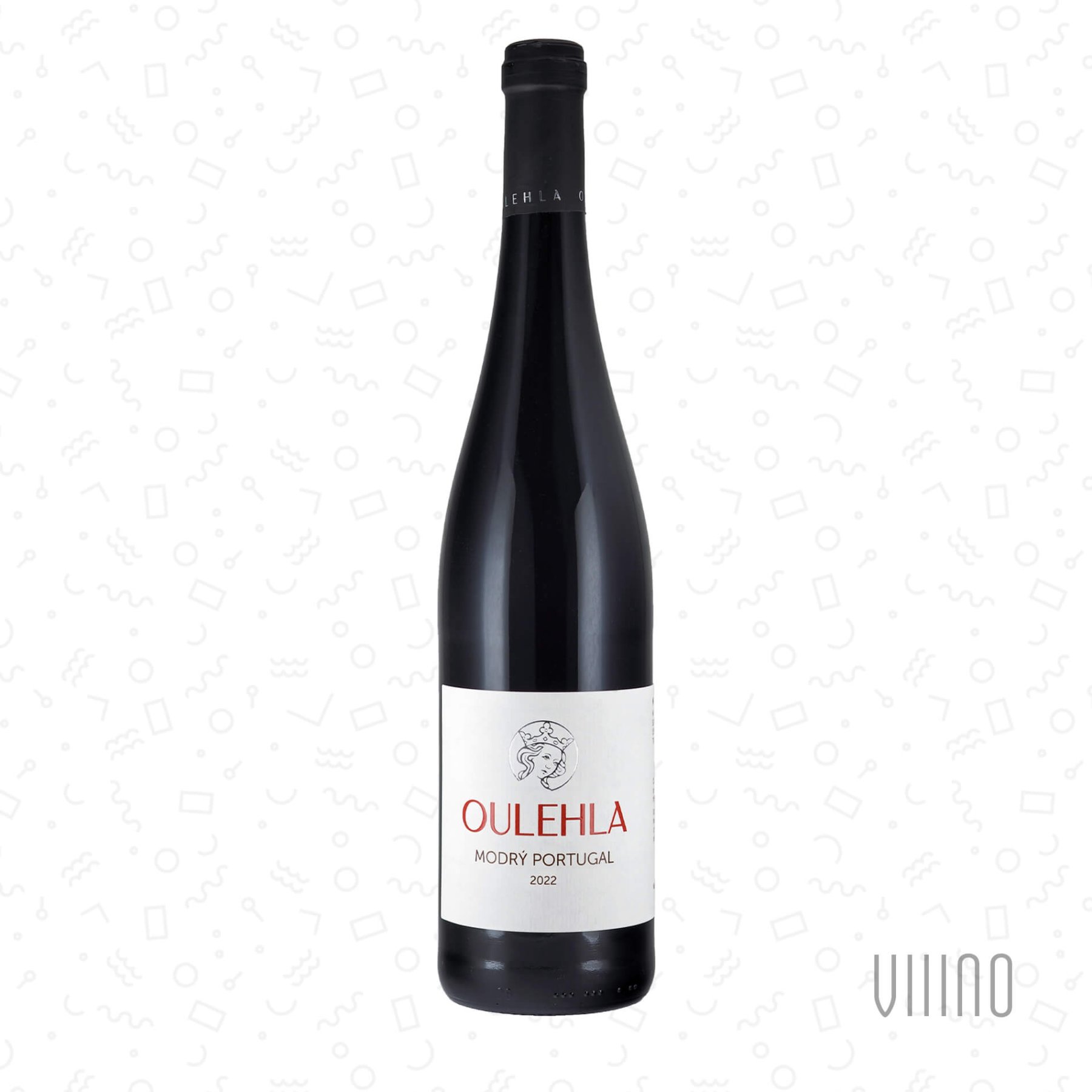 Modrý Portugal 2022 moravské zemské víno VINAŘSTVÍ OULEHLA "Šibeniční hora" suché š. 2220