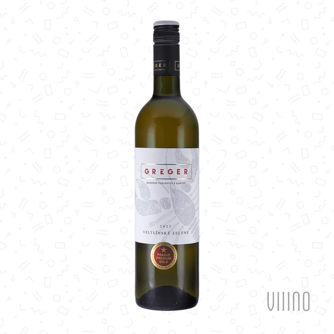 Veltlínské zelené 2023 pozdní sběr GRÉGER "Kozí horky" suché š. 1VZ/23